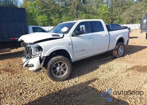 2022 Ram 2500 Limited Longhorn 4X4 6'4 Box from USA, damaged, VIN 3C6UR5GL3NG165653